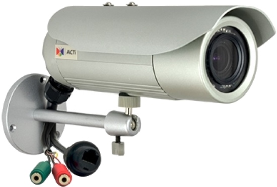 Камера ACTi наруж., H.264 High Profile//MJPEG, 3Мп, ИК подсветка, день/ночь, CMOS, PoE Class 2 (IEEE802.3af) / 4.32 W, IP68, f2.8-12мм/F1.4 30 к/с при 1920 x 1080, Стандартный WDR, IP68, IK10 E42B E42B