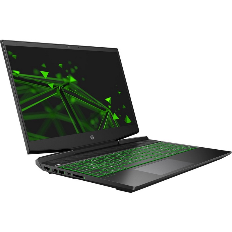 Ноутбук HP Pavilion Gaming 15-ec2049ur 15.6"(1920x1080 IPS)/AMD Ryzen 5 5600H(3.3Ghz)/8192Mb/512PCISSDGb/noDVD/Ext:GeForce GTX 1650(4096Mb)/Cam/BT/WiFi/war 1y/ShadowBlack w/ Acid green pattern /W10 4E0T6EA 4E0T6EA