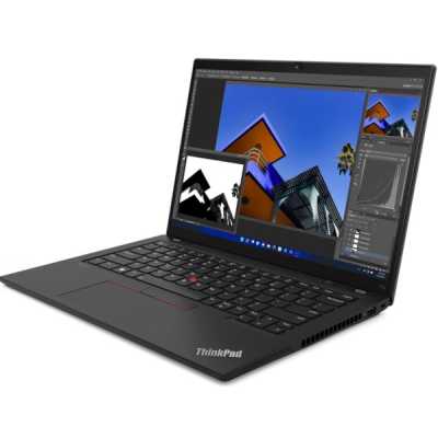 Ноутбук Lenovo ThinkPad T14s Gen 3 14" WUXGA (1920x1200) IPS 300N, i7-1260P, 16GB LPDDR5 4800, 1TB SSD M.2, Intel Iris Xe, WiFi, BT, FPR, TPM2, IR&FHD Cam, 57Wh, 65W USB-C, NoOS, Black, 1Y, 1.21kg 21BR00DRRT 21BR00DRRT #6