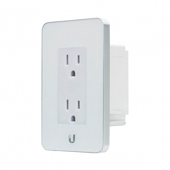 Сетевой фильтр Ubiquiti mFi In-Wall Outlet White управляемая розетка mFi-MPW-W mFi-MPW-W