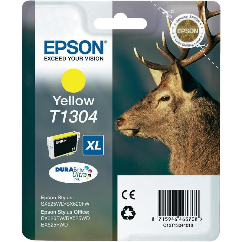 Картридж EPSON yellow B42WD/SX525WD//BX625WFD/BX320FW/WF-7015/7515/7525 C13T13044010 #4
