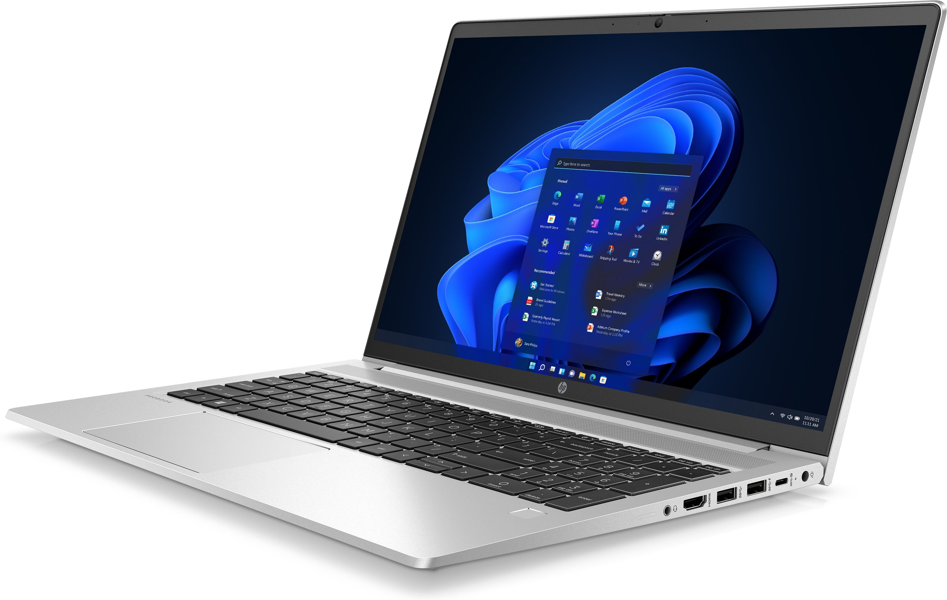 Ноутбук HP без сумки Probook 450 G9 Core i7-1255U 15.6 '' FHD (1920X1080) IPS AG 16GB DDR4 512GB SSD FPR 3-cell 51WHr, Win11 Pro64bit (English),Silver KB Eng,(без кабеля питания) 674N1AV#88221141 674N1AV#88221141 #1