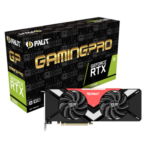 Видеокарта Palit PCIE16 RTX2080 8GB GDDR6 PA-RTX2080 DUAL 8G NE62080020P2-180A NE62080020P2-180A