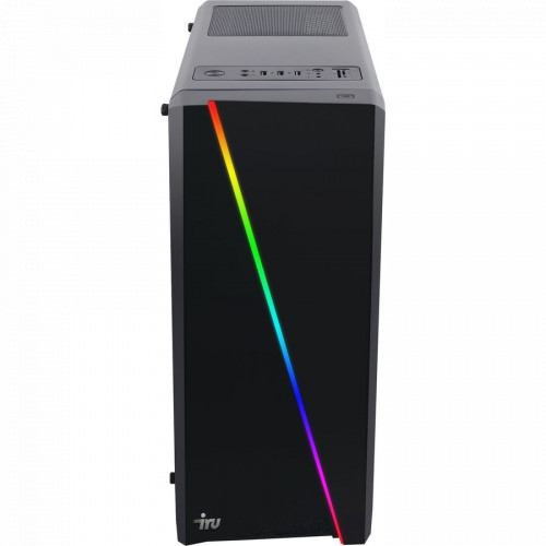 Персональный компьютер iRU Game 510B5GE TWR i5 10400 (2.9) 16Gb 1Tb SSD250Gb GTX1660 Super 6Gb Free DOS GbitEth 500W черный 1735655 1735655