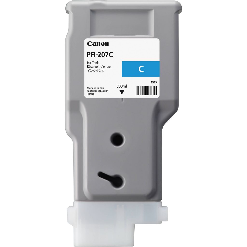 Картридж Canon PFI-207 C (cyan), 300 мл(PFI-207 C) PFI-207 C #2
