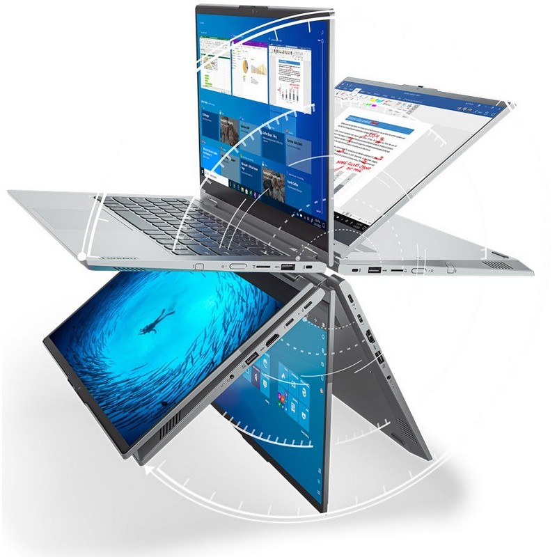 Ноутбук Lenovo ThinkBook 14s Yoga ITL 14.0FHD_GL_300N_MT_N_SRGB /CORE_I5-1135G7_2.4G_4C_MB /8GB_DDR4_3200_SODIMM,8GB(4X16GX16)_DDR4_3200 /256GB_SSD_M.2_2242_G3_TLC / /INTEGRATED_GRAPHICS /WLAN_2X2AX+BT /FPR /720P_HD_CAMERA_WITH_ARRAY_MIC /4CELL_60WH_ 20WE0003RU