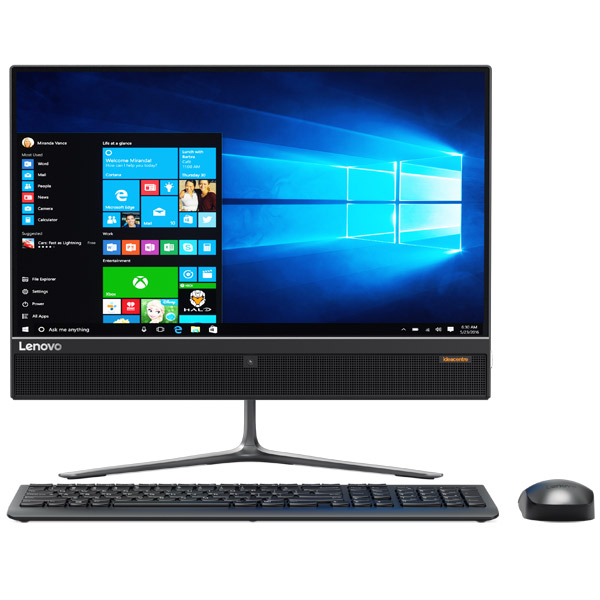 Моноблок Lenovo 510-22ISH 21.5" (1920x1080) WVA, G4400T(2.9GHz), 4GB, 500GB (7200rpm), Intel HD, DVDRW, KB+Mouse (USB), Win 10 Pro, Black F0CB00FQRK F0CB00FQRK