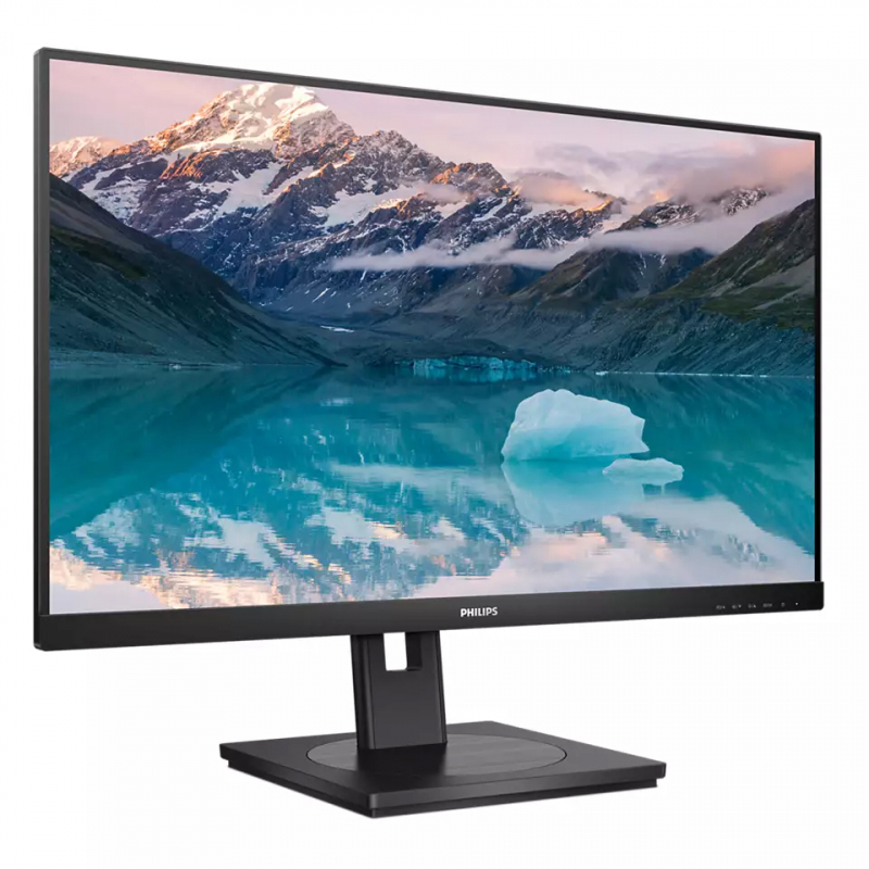 Монитор Philips 23.8" Black с повротом экрана (VA, 1920x1080, 75Hz, 4 ms, 178°/178°, 300 cd/m, 50M:1, +DVI) 242S9JML/00 242S9JML/00