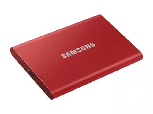 Внешний SSD диск Samsung MU-PC1T0R/WW 1TB,T7 Touch,USB Type-C,Red MU-PC1T0R/WW MU-PC1T0R/WW