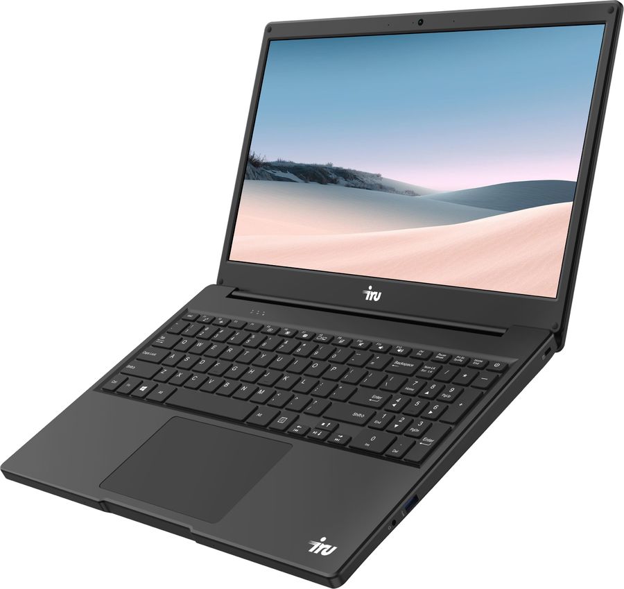 Ноутбук iRU Калибр 15Y Core i7 8550U 16Gb SSD480Gb Intel UHD Graphics 620 15.6" FHD (1920x1080) Free DOS black WiFi BT Cam 1657837 1657837