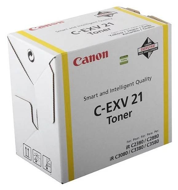 Тонер Canon C-EXV 21 желтый для iRC2880/3380/3880 (14К) 0455B002 0455B002