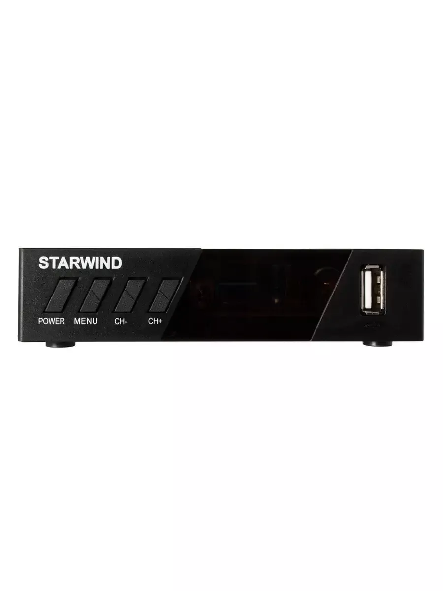 Ресивер Starwind CT-140 DVB-T2,черный CT-140 CT-140