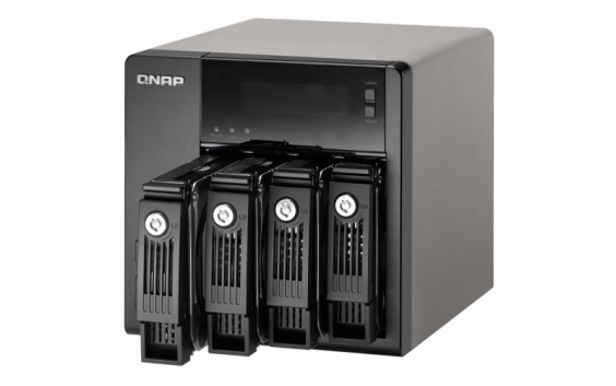 Сетевой RAID-накопитель QNAP 4 отсека для HDD, HDMI-порт. Четырехъядерный Intel Celeron J1900 2,0 ГГц, 2ГБ. TS-453 Pro TS-453 Pro