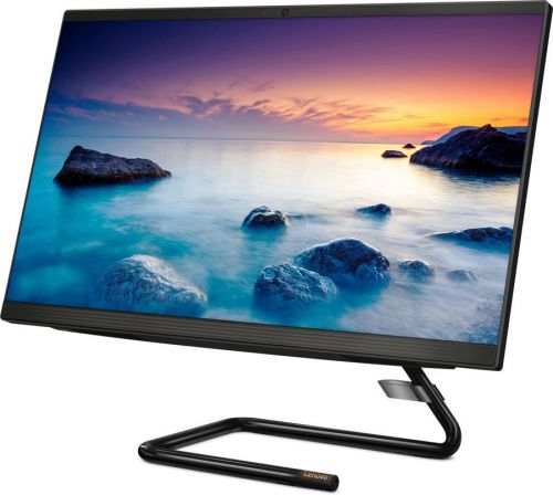 Моноблок Lenovo IdeaCentre AIO 3 24IMB05 23.8'' FHD(1920x1080) IPS/Intel Core i5-10400T 2.0GHz Hexa/16GB/256GB SSD/Intel UHD Graphics/DVD±RW/WiFi/BT5.0/CR/KB+MOUSE(USB)/W10H/1Y/BLACK F0EU00N0RK F0EU00N0RK