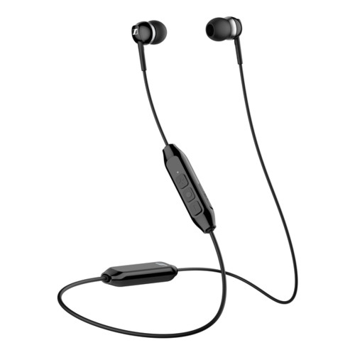 Наушники Sennheiser беспроводные Bluetooth 5.0 внутриканальные 17-20000Гц 112дБ микрофон, до 10 часов работы, чехол, сменные амбюшуры, держатель "воротничок" черные CX150 BT BLACK CX150 BT BLACK