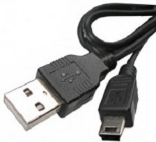 Кабель 5bites UC5007-010(C) USB2.0, AM/min 5pin, 1м. UC5007-010C UC5007-010C