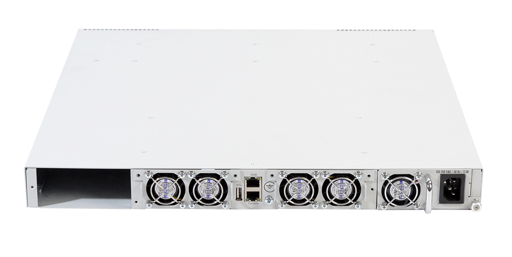 Коммутатор Eltex  1x10/100/1000BASE-T (OOB), 48x1000BASE-X(SFP)/10GBASE-R (SFP+),6x40GBASE-R (QSFP+) /100GBASE-R (QSFP28), 1xUSB 2.0, коммутатор L3 ME MES5400-48