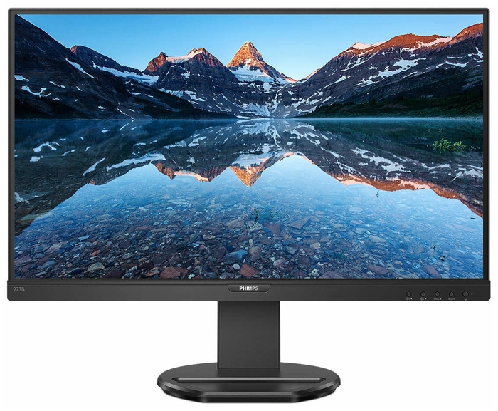 Монитор Philips 27" 273B9 1920x1080 75Гц IPS W-LED 16:9 4ms VGA HDMI DP 1x USB-C 3.2/4x USB 3.2 50M:1 1000:1 178/178 250cd USB-C Power Delivery HAS Pivot Tilt Swivel Speakers Black 273B9/00 273B9/00 #1