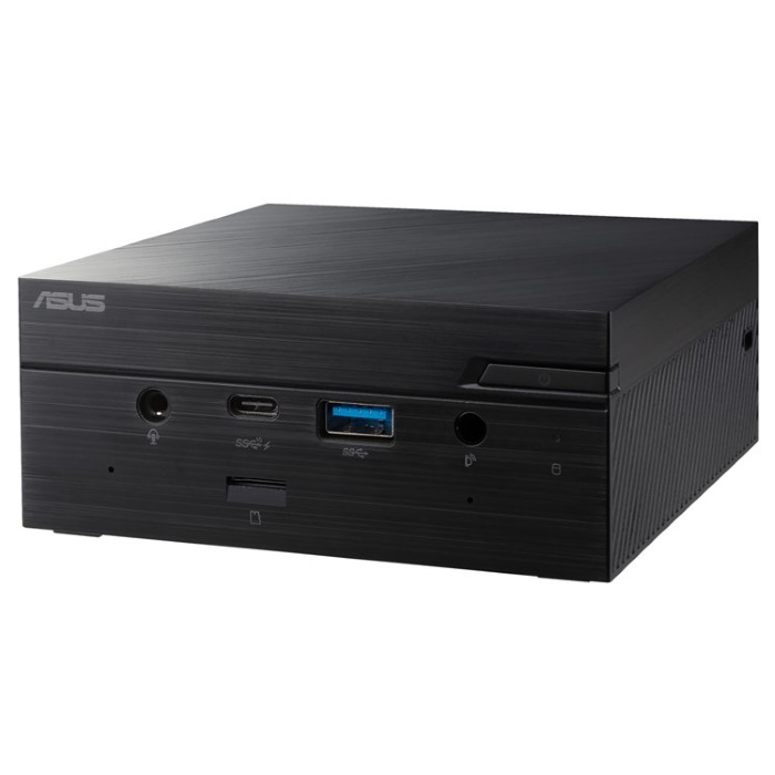 Персональный компьютер ASUS Mini PC PN41-BP037ZV Pentium N6000/4Gb/128GB M.2/1x USB 3.2 Gen 1 Type-C/3x USB 3.1/MiniDisplayPort/RJ45/Wi-Fi 802.11 a/b/g/n/BT5 /Windows 10 Pro/0,7Kg/Black 90MS0273-M00370 90MS0273-M00370