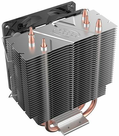 Вентилятор DEEPCOOL Soc-FM2+/AM2+/AM3+/AM4/1150/1151/1155/ 4-pin 18-21dB Al+Cu 130W 435gr LED GAMMAXX300FURY GAMMAXX300FURY