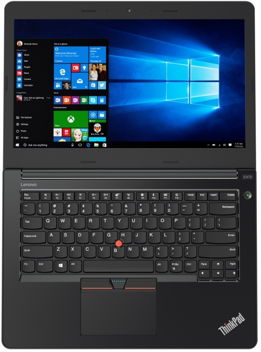 Ноутбук Lenovo ThinkPad Edge 470 Core i5 7200U/8Gb/SSD256Gb/nVidia GeForce 940MX 2Gb/14"/IPS/FHD (1920x1080)/Windows 10 Single Language/black/WiFi/BT/Cam, 20H1S00K00 20H1S00K00