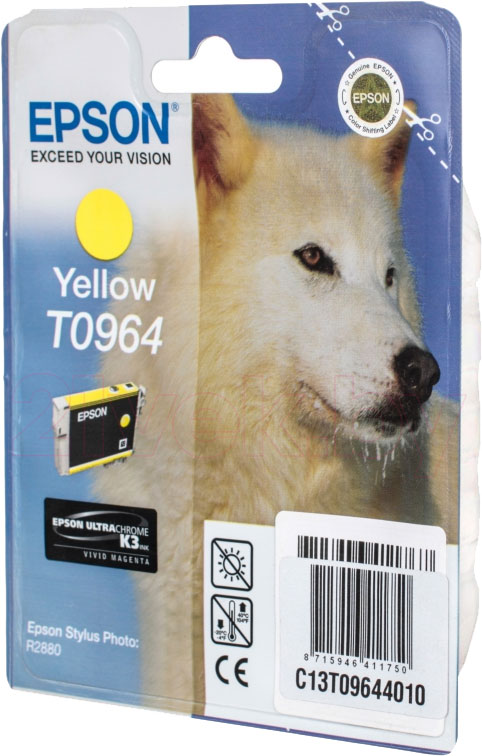 Картридж желтый T0964 для Epson Stylus Photo R2880 (890 стр.) (C13T09644010) C13T09644010 #1