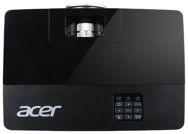 Проектор Acer P1385WB DLP, DMD, 1280 x 800, 3400Lm, 20000:1, НDMIx2, 3D Ready, lamp 4000hrs, RS-232 ,Black, 2.3kg MR.JLQ11.00D MR.JLQ11.00D