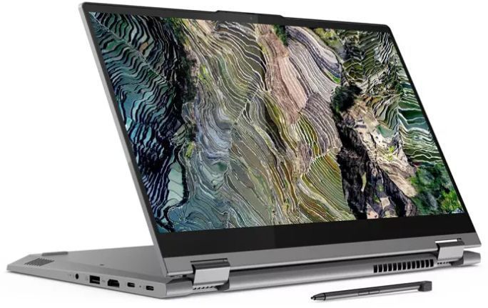 Ноутбук Lenovo Thinkbook 14s Yoga ITL Core i7 1165G7 16Gb SSD512Gb Intel Iris Xe graphics 14" IPS Touch FHD (1920x1080) Windows 11 Professional 64 grey WiFi BT Cam 20WE005DRU 20WE005DRU