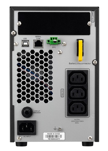 Источник бесперебойного питания APC Smart-UPS 2000VA/1600W, On-Line, Tower, LCD, USB, SmartSlot, PowerChute, Black SRC2KI SRC2KI
