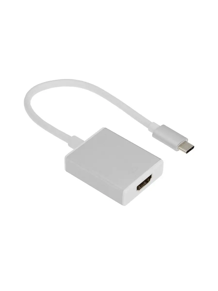 Переходник Greenconnect USB TypeC > HDMI 19F серия Greenline, GCR-UTC2HD GCR-UTC2HD