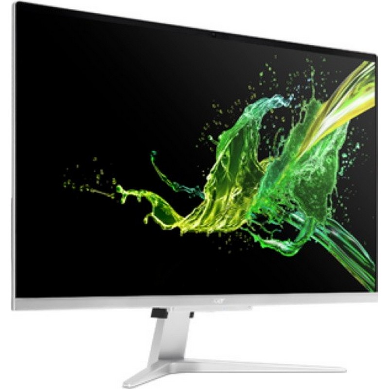Моноблок Acer Aspire C27-962 27" Full HD i3 1005 G1 (1.2)/8Gb/1Tb 5.4k/SSD128Gb/MX130 2Gb/Endless/GbitEth/WiFi/BT/135W/клавиатура/мышь/серебристый 1920x1080 DQ.BDQER.008 DQ.BDQER.008