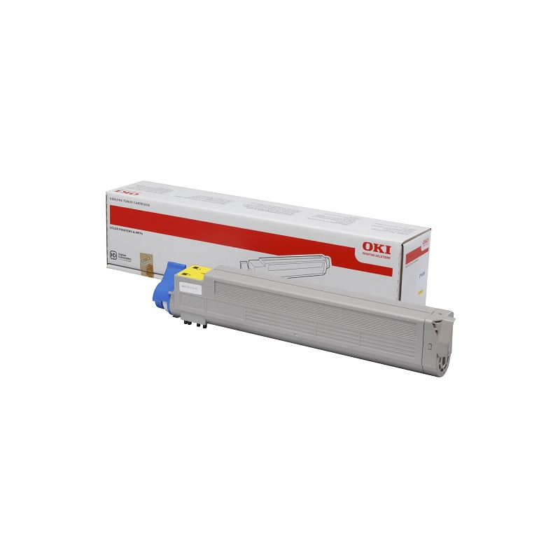 Тонер-картридж Oki C9655 22K (yellow) 43837133 #2