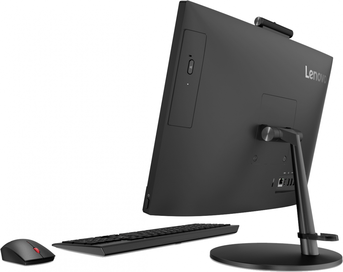 Моноблок Lenovo IdeaCentre V530-24ICB 23.8" Full HD PG G5420T (3.2)/4Gb/SSD128Gb/UHDG 610/DVDRW/CR/noOS/GbitEth/WiFi/BT/90W/клавиатура/мышь/Cam/черный 1920x1080 10UW00CXRU 10UW00CXRU