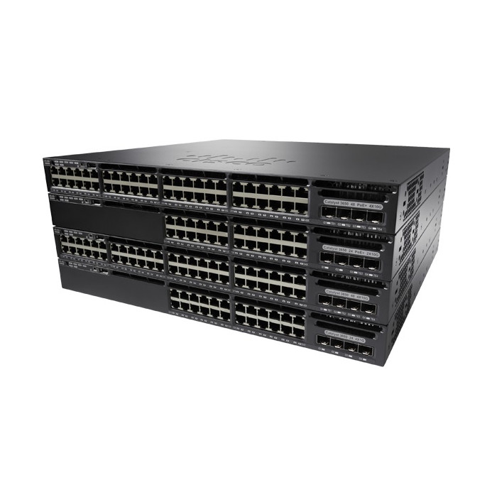 Коммутатор Cisco  WS-C3650-24TS-E with factory upgrades WS-C3650-24TS-E (Bundle28) WS-C3650-24TS-E (Bundle28)