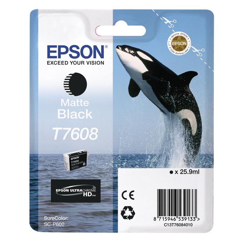 Картридж Epson T7608 черный матовый для SC-P600 C13T76084010 C13T76084010 #4