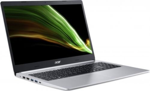 Ноутбук Acer  Aspire 5 A515-56-57X2 Core i5 1135G7 8Gb SSD512Gb Intel Iris Xe graphics 15.6" IPS FHD (1920x1080) Windows 11 Home silver WiFi BT Cam NX.A1GEP.00M NX.A1GEP.00M