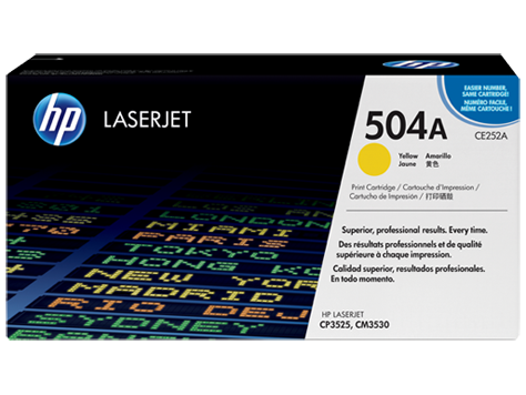 Картридж Original HP [CE252A] желтый для CM3530/CP3525 (7000 стр) CE252A