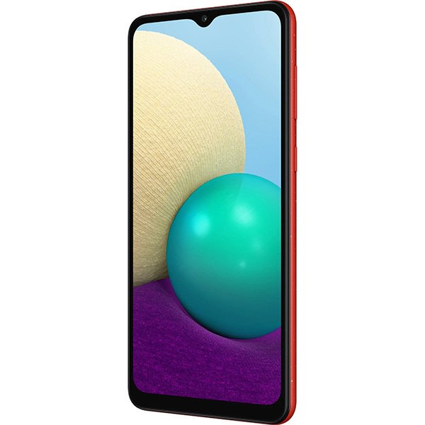 Смартфон Samsung Galaxy A02, красный SM-A022GZRBSER SM-A022GZRBSER