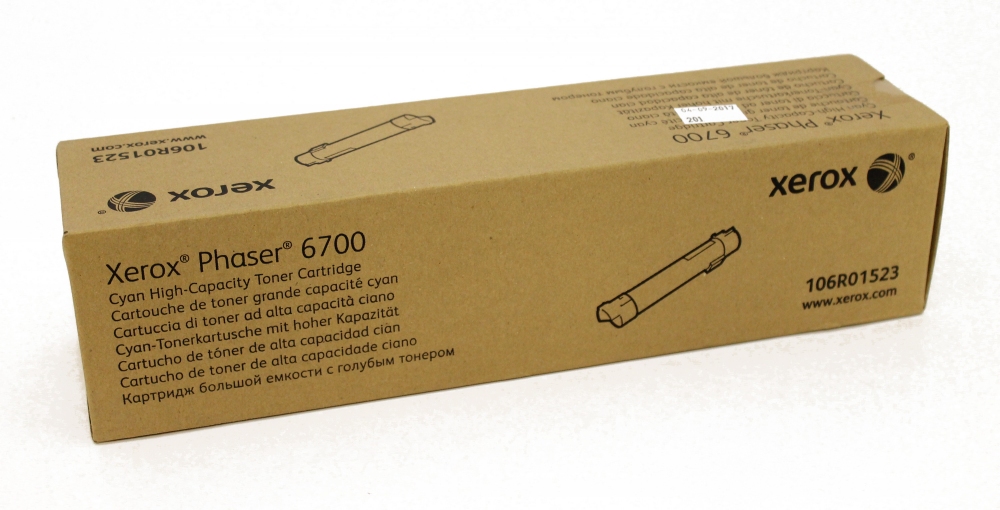 Тонер-картридж Xerox для Phaser 6700 Cyan 12000стр. (106R01523) 106R01523