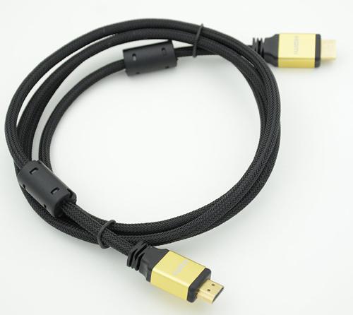 Кабель noname HDMI (m)/HDMI (m) 1.8м. феррит.кольца Позолоченные контакты 794178 794178