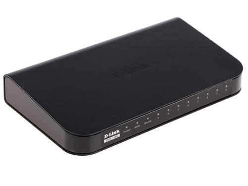 Маршрутизатор D-Link Wireless N300 VPN Router with 1 10/100Base-TX WAN ports, 8 10/100Base-TX LAN ports and 1 USB ports DSR-150N/A4A DSR-150N/A4A