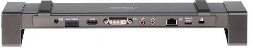 Док-станция ASUS USB 3.0 HZ-3B Docking Station.USB 3.0 х 4,RJ-45х1,DVIх1,HDMIх1. Поддержка двух дисплеев: порт HDMI 4U UHD (3840 x 2160), а порт DVI-I до 2048 x 1152/65 Вт/290 г/Черный 90XB04AN-BDS000 90XB04AN-BDS000