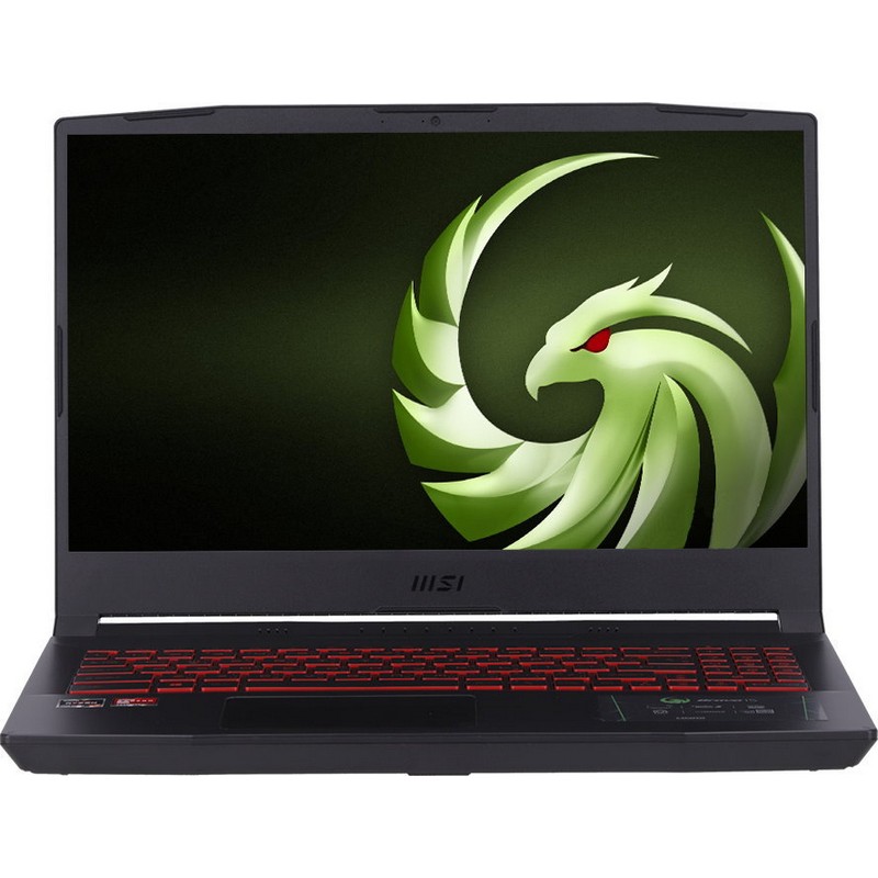 Ноутбук MSI Bravo 15 B5DD-041XRU 15.6"(1920x1080 (матовый, 144Hz) IPS)/AMD Ryzen 5 5600H(3.3Ghz)/8192Mb/512PCISSDGb/noDVD/Ext:AMD Radeon RX 5500M(4096Mb)/Cam/BT/WiFi/war 1y/1.96kg/black/DOS 9S7-158K12-041 9S7-158K12-041
