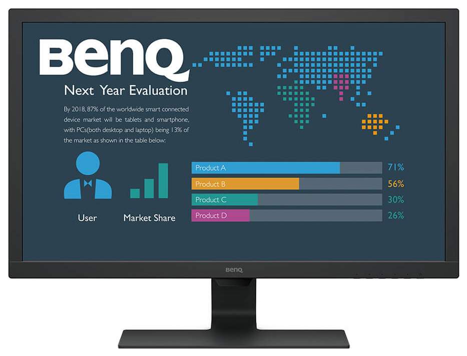 Монитор BenQ 27" BL2783 TN LED 1920x1080 16:9 300 cd/m2 1ms 1000:1 12M:1 170/160 D-sub DVI HDMI DP Flicker-free Speaker Black 9H.LJDLB.QBE 9H.LJDLB.QBE