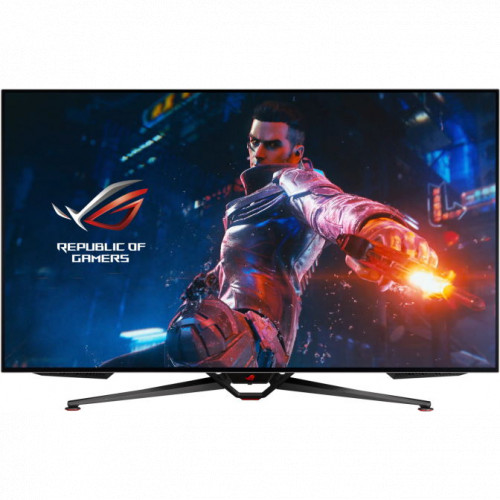 Монитор ASUS 48" 4K, OLED, 138Hz (overclocked), 0.1 ms (GTG), G-SYNC® compatible, anti-glare micro-texture coating, custom heatsink, uniform brightness, 98% DCI-P3, true 10-bit, HDMI® 2.1, DisplayPort™ 1.4 PG48UQ PG48UQ #1