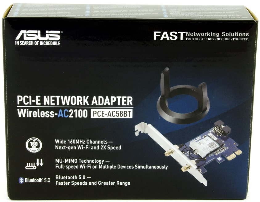 Адаптер беспроводной связи ASUS /EU/13/GB_EU RTL PCE-AC58BT PCE-AC58BT #5