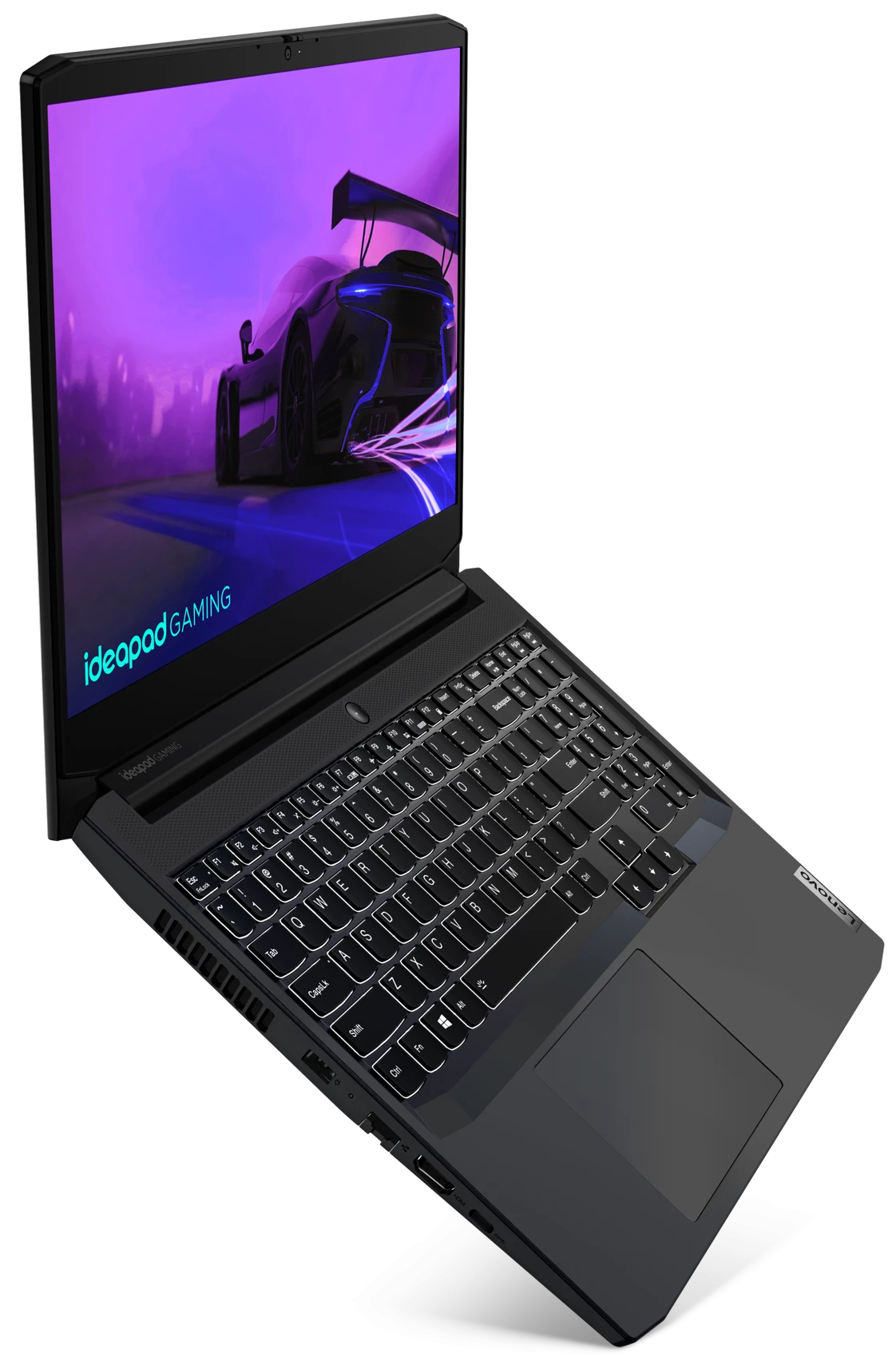 Ноутбук Lenovo 15.6'' IdeaPad Gaming 3 15IHU6 FHD(1920x1080) IPS/Intel Core i7-11370H 3.30GHz Quad/16GB/512GB SSD/GF RTX3050 4 GB/WiFi/BT5.0/HD Web Camera/45Wh/8 h/2,25 kg/DOS/1Y/BLACK 82K100H3RK 82K100H3RK #8