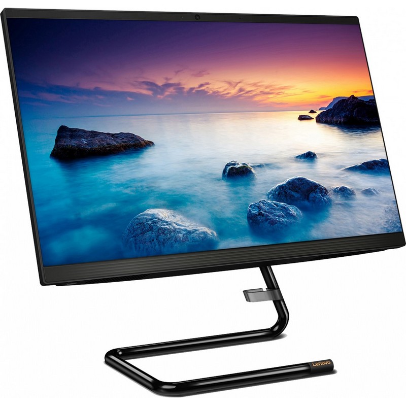 Моноблок Lenovo IdeaCentre A340-24ICK 23.8'' FHD(1920x1080)/nonTOUCH/Intel Core i3-9100T 3.10GHz Quad/8GB/1TB SSD/Intel UHD Graphics/noDVD/WiFi/BT4.0/CR/KB+MOUSE(USB)/W10H/1Y/BLACK F0ER006NRK F0ER006NRK