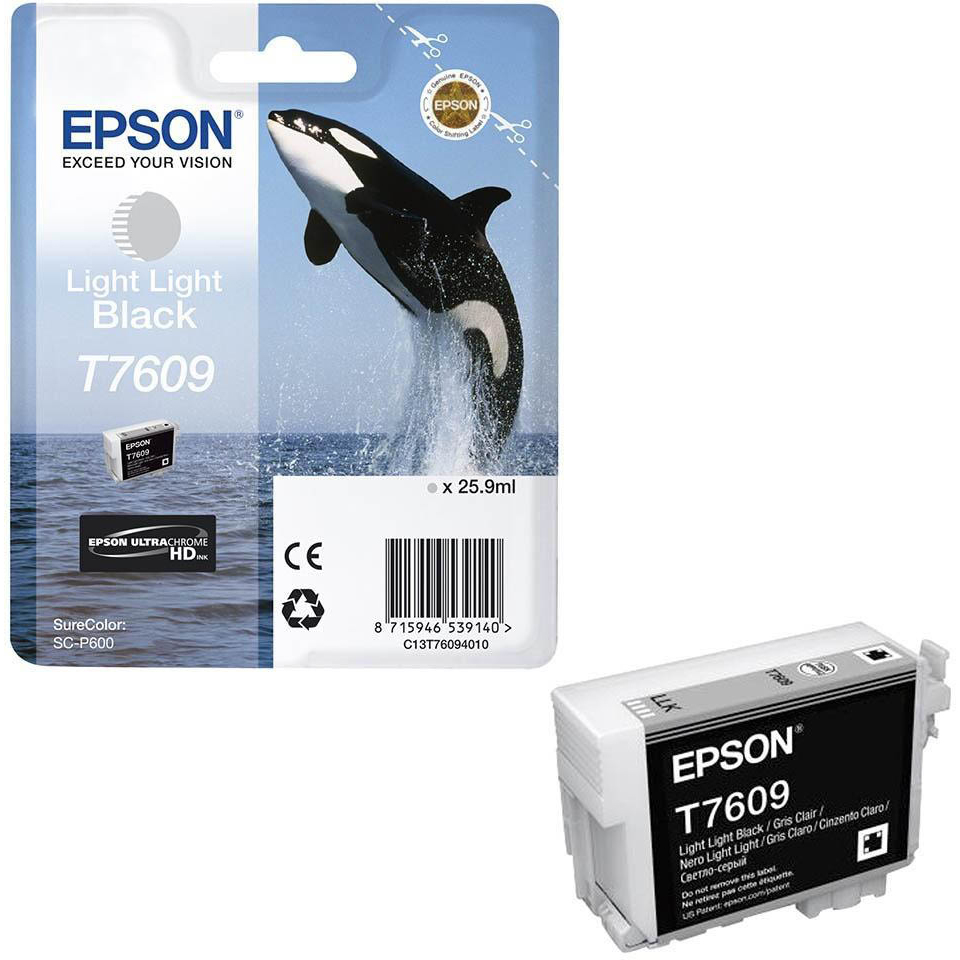 Картридж Epson T7609 светло-серый для SC-P600 C13T76094010 C13T76094010 #1
