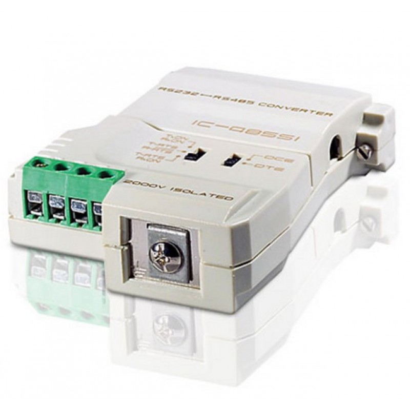 Конвертор ATEN RS-232<=>RS-485/422, DB25>4 винта + RJ11, Female, без Б.П., (COM<=>токовая петля до 32 подкл.) IC485SN-AT IC485SN-AT